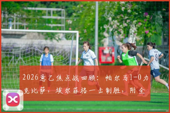 2026意乙焦点战回顾：帕尔马1-0力克比萨，埃尔菲格一击制胜，附全场关键数据解读